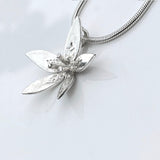 Star Flower | Sterling Silver Pendant Medium