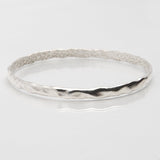 Martina Hamilton 6.5cm - Small Reflections | Sterling Silver Bangle