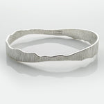 Martina Hamilton 6.5cm - Small Shell | Sterling Silver Bangle