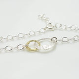 Martina Hamilton Shell | Sterling Silver and Solid Gold Bracelet