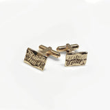 Martina Hamilton Ogham | 9ct Solid Gold Grá Love Cufflinks