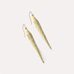 Martina Hamilton Carrowmore | 9ct Solid Gold Drop Earrings Large