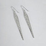 Martina Hamilton Carrowmore | Sterling Silver Drop Earrings Large