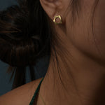 Martina Hamilton Ériu | 9ct Gold Stud Earrings Small