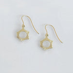 Martina Hamilton Ériu | 9ct Solid Gold Drop Earrings Small