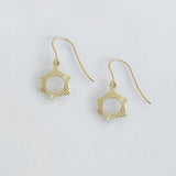 Martina Hamilton Ériu | 9ct Solid Gold Drop Earrings Small