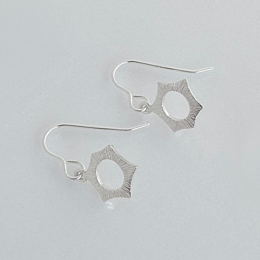 Martina Hamilton Ériu | Sterling Silver Drop Earrings Small
