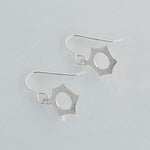 Martina Hamilton Ériu | Sterling Silver Drop Earrings Small