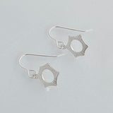 Martina Hamilton Ériu | Sterling Silver Drop Earrings Small