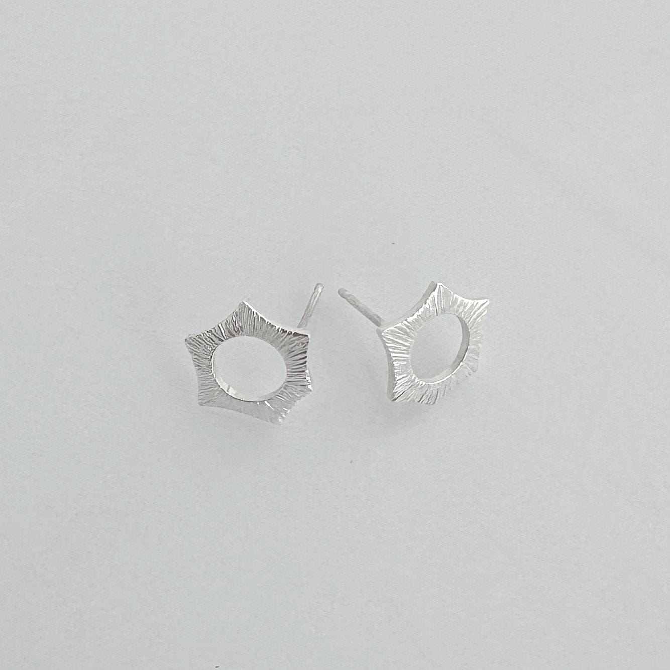Martina Hamilton Ériu | Sterling Silver Stud Earrings Small