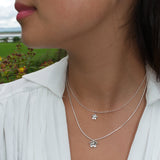 Martina Hamilton Forget Me Not | Sterling Silver Stud Earrings Medium