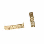 Martina Hamilton Heaven | 9ct Solid Gold Bar Stud Earrings Small