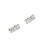 Martina Hamilton Heaven | Sterling Silver Bar Stud Earrings Petite