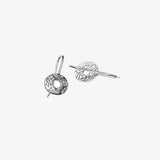 Martina Hamilton Heaven | Sterling Silver Drop Earrings Small
