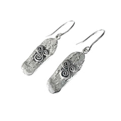 Martina Hamilton Newgrange | Sterling Silver Drop Earrings