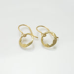 Martina Hamilton Shell | 9ct Solid Gold Drop Earrings Petite