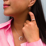 Martina Hamilton Shell | Sterling Silver Drop Earrings Petite