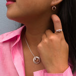 Martina Hamilton Shell | Sterling Silver Drop Earrings Petite