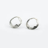 Martina Hamilton Shell | Sterling Silver Stud Earrings Medium