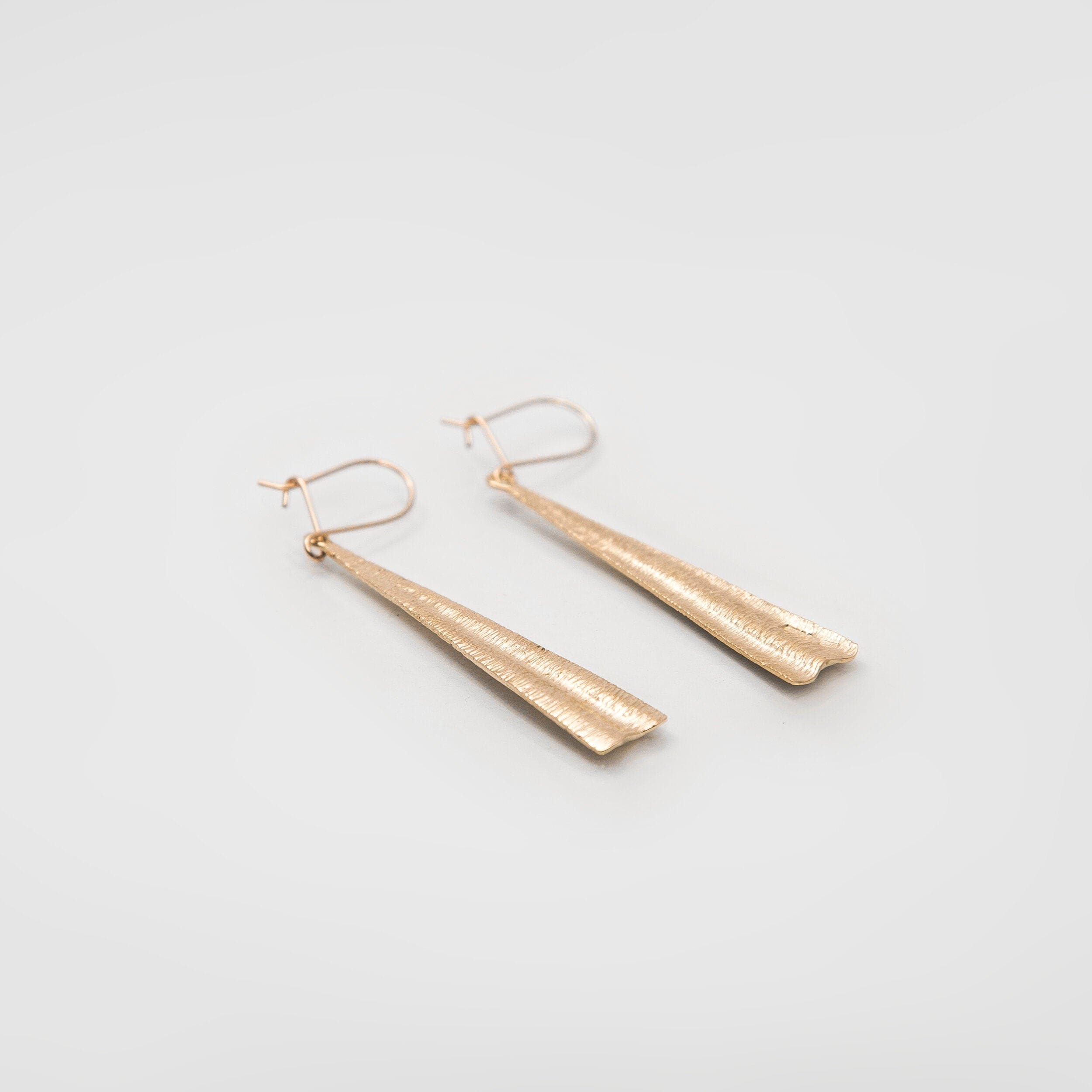 Martina Hamilton Shore | 9ct Solid Gold Drop Earrings Large