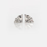 Martina Hamilton Shore | Sterling Silver and Pearl Stud Earrings
