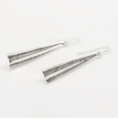Martina Hamilton Shore | Sterling Silver Drop Earrings Large