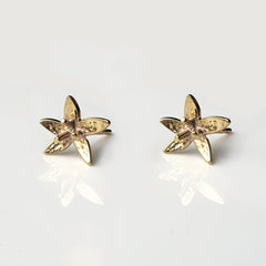 Martina Hamilton Star Flower | 9ct Solid Gold Stud Earrings Petite