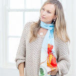 Martina Hamilton Wild Irish Rose | Sterling Silver and 10ct Solid Rose Gold Drop Earrings Medium