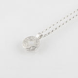 Martina Hamilton 2 Bell Chain Heaven | Sterling Silver Circle Pendant Small