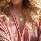 Martina Hamilton Bean Rí | 9ct Solid Gold Pendant Large