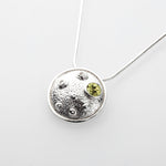Martina Hamilton Blue Moon | Sterling Silver and Semi Precious Stone Pendant Medium