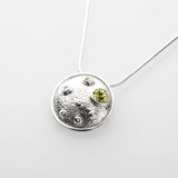 Martina Hamilton Blue Moon | Sterling Silver and Semi Precious Stone Pendant Medium