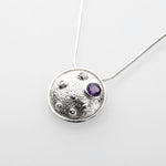 Martina Hamilton Blue Moon | Sterling Silver and Semi Precious Stone Pendant Medium