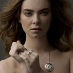 Martina Hamilton Blue Moon | Sterling Silver and Semi Precious Stone Pendant Signature