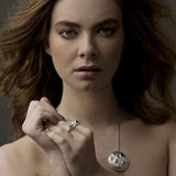 Martina Hamilton Blue Moon | Sterling Silver and Semi Precious Stone Pendant Signature