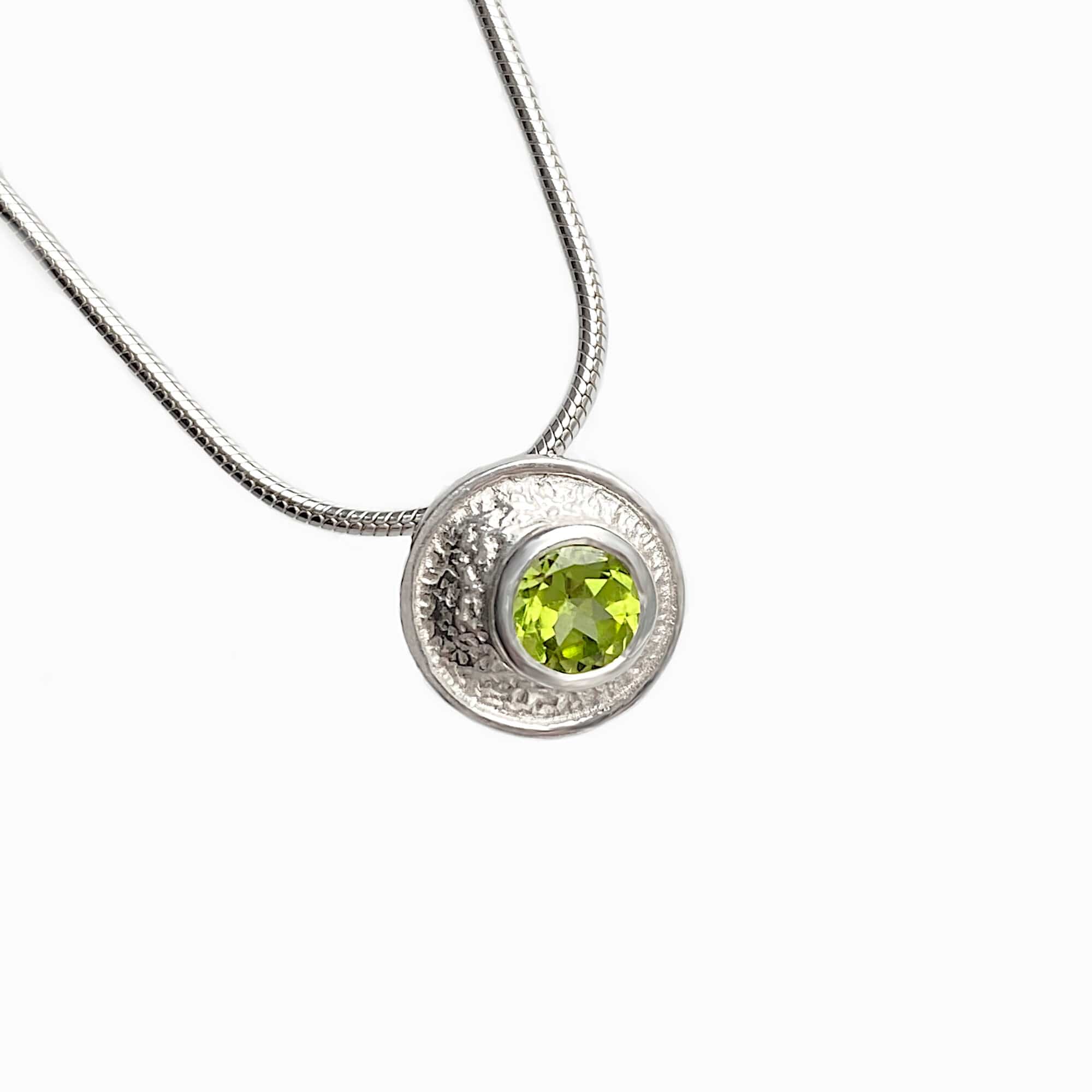 Martina Hamilton Blue Moon | Sterling Silver and Semi Precious Stone Pendant Small