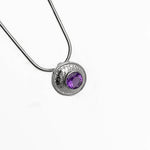 Martina Hamilton Blue Moon | Sterling Silver and Semi Precious Stone Pendant Small