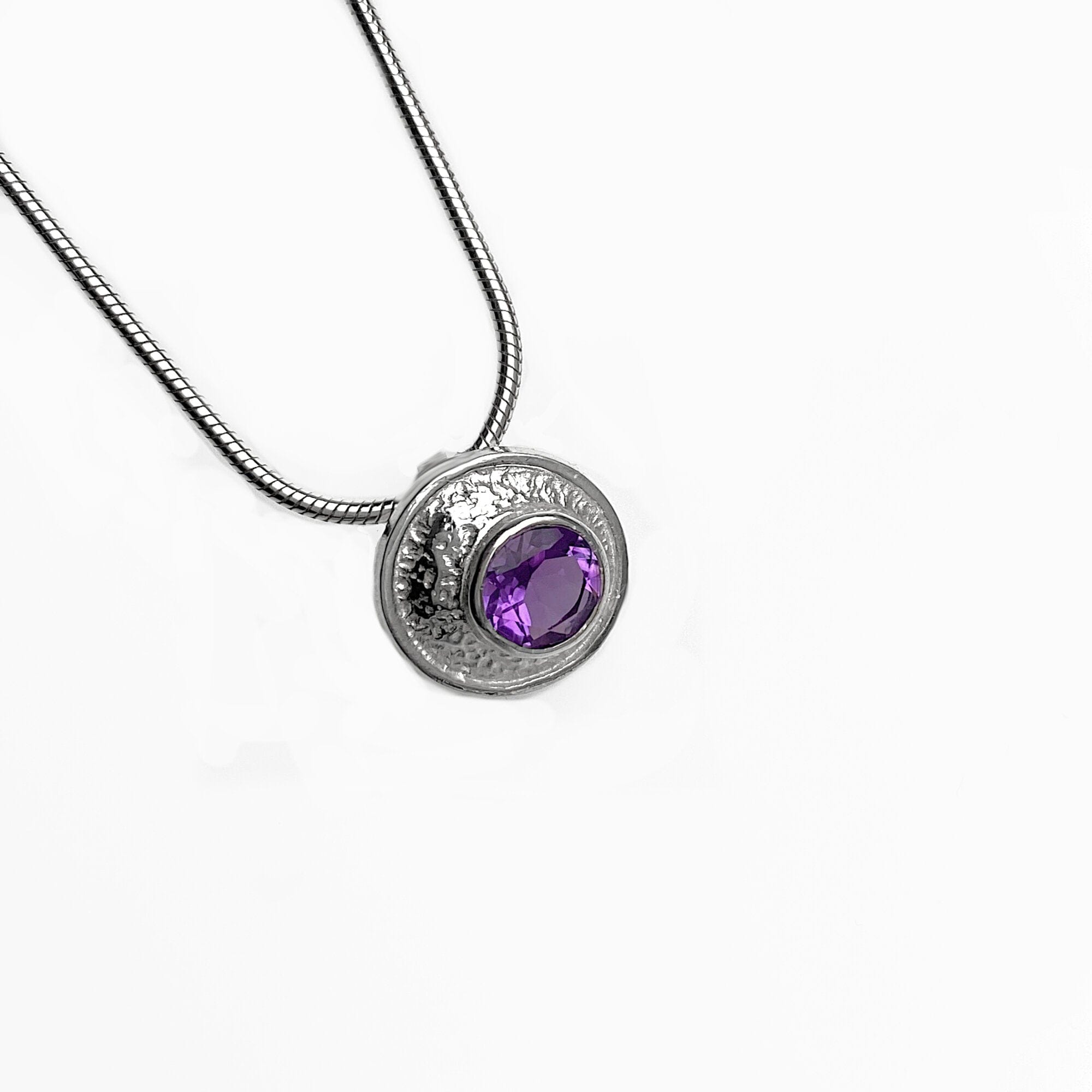 Martina Hamilton Blue Moon | Sterling Silver and Semi Precious Stone Pendant Small