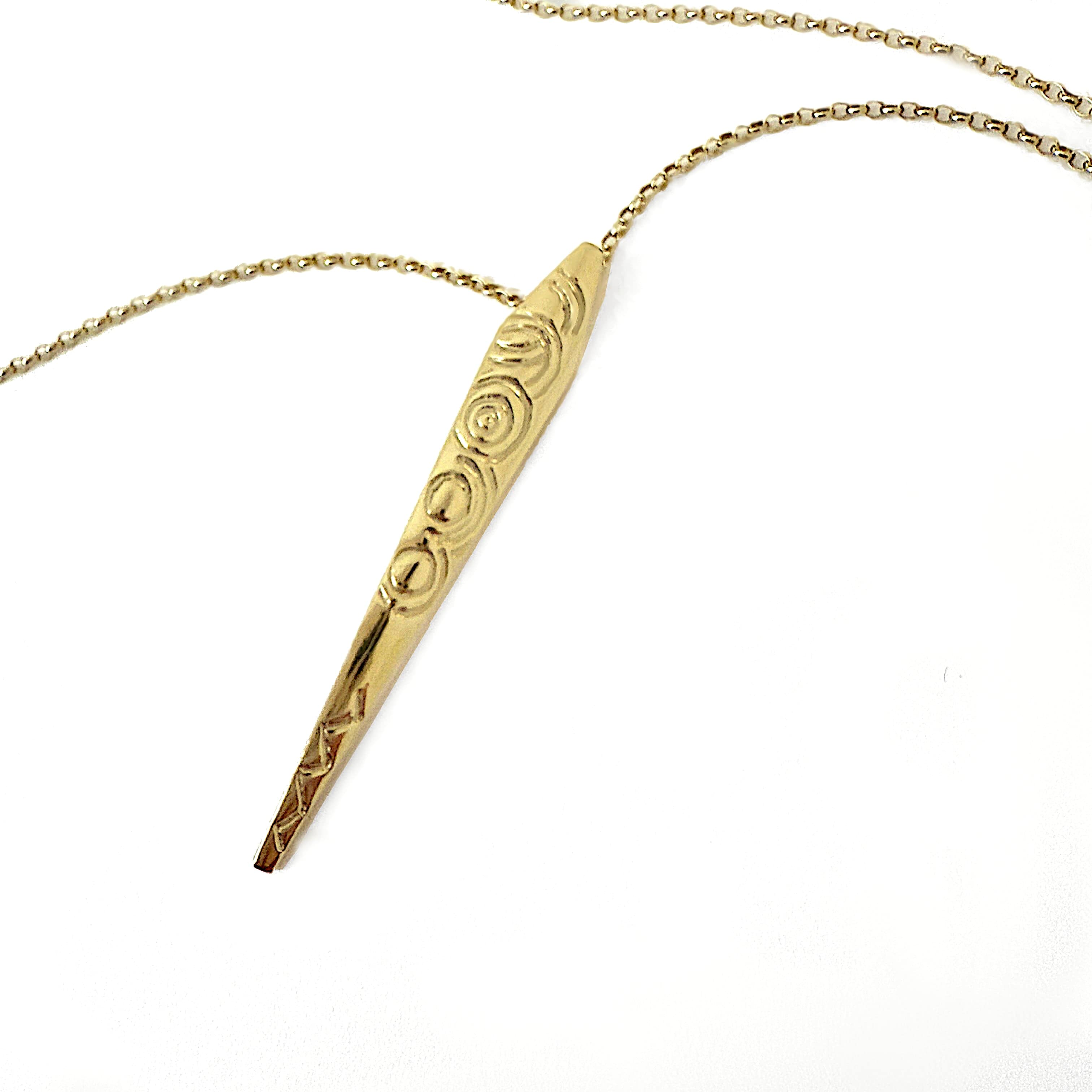 Martina Hamilton Carrowmore | 9ct Solid Gold Pendant Large