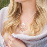 Martina Hamilton Croí Sliogán | Sterling Silver Pendant Signature