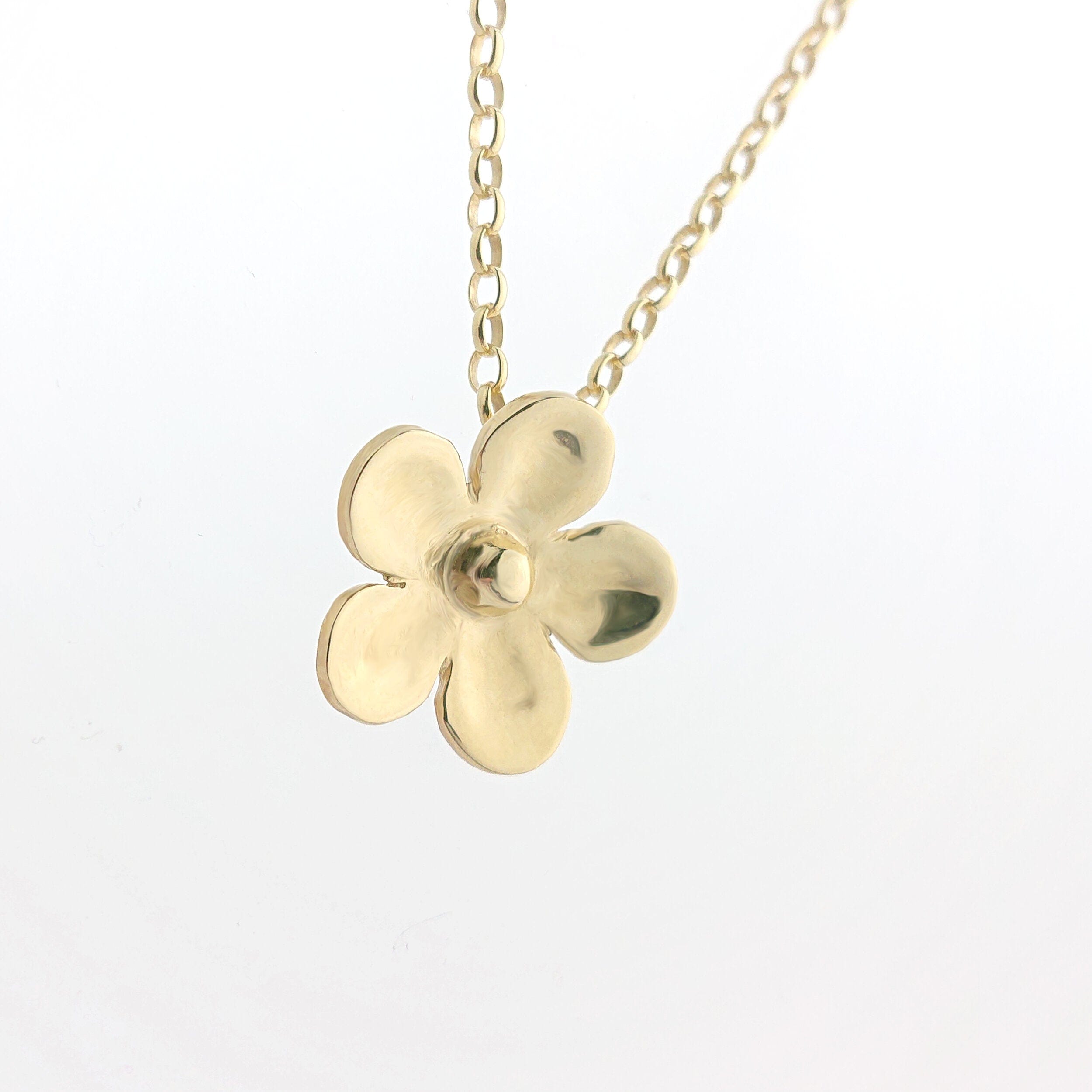 Martina Hamilton Forget Me Not | 9ct Solid Gold Pendant Large