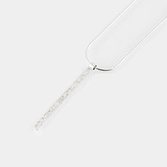 Martina Hamilton Heaven | Sterling Silver Bar Pendant Large