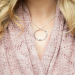 Martina Hamilton Heaven | Sterling Silver Circle Pendant Signature
