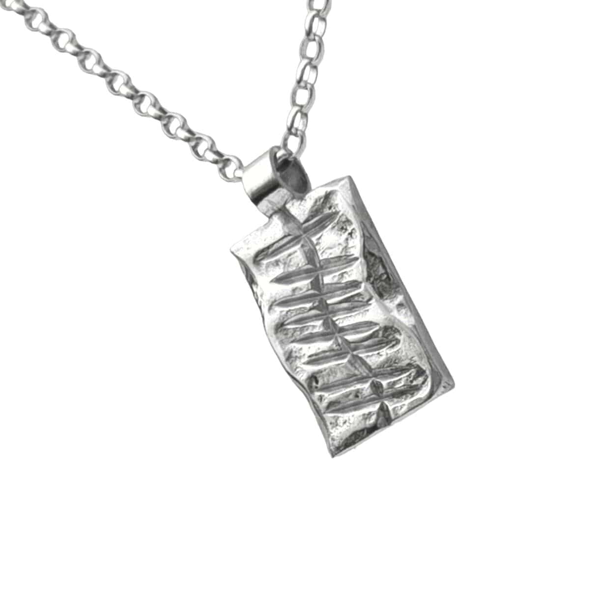Martina Hamilton Ogham | Sterling Silver Grá Love Pendant