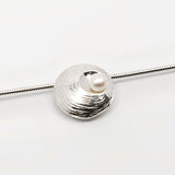 Martina Hamilton Oyster Pearl | Sterling Silver and Pearl Pendant Medium