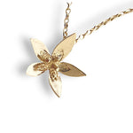 Martina Hamilton Star Flower | 9ct Solid Gold Pendant Medium