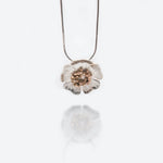 Martina Hamilton Wild Irish Rose | Sterling Silver and 10ct Solid Rose Gold Pendant Large