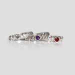 Martina Hamilton Droplet | Sterling Silver and Semi Precious Stone Ring