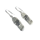 Newgrange | Sterling Silver Drop Earrings