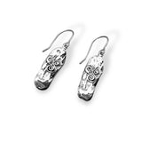 Newgrange | Sterling Silver Drop Earrings